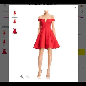 Beautiful red dress!